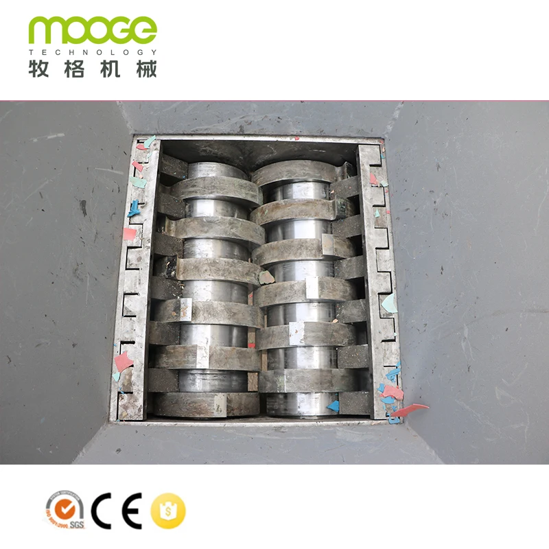 PE PP HDPE Big drum and Bucket Plastic shredder machine for sale