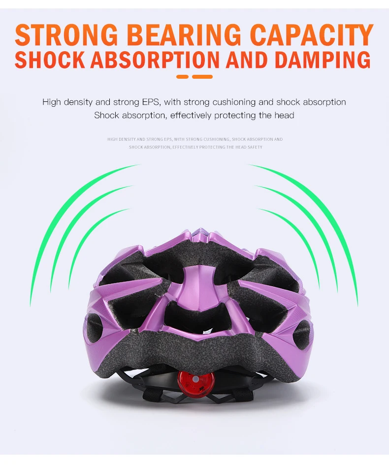 Wholesale High Quality Lightweight Cycling Helmet Gradient Color Riding Helmet For Electric Bike Scooter Skate Classic Helmet