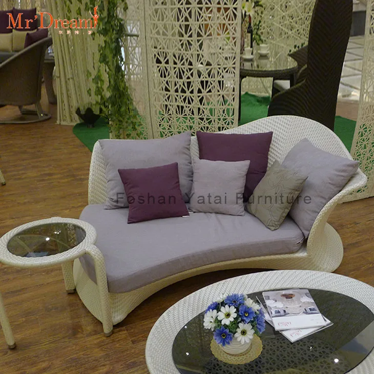 Водонепроницаемый высокое качество 5 звездочный отель стиль современный ротанга на открытом воздухе обеденный стол и стул