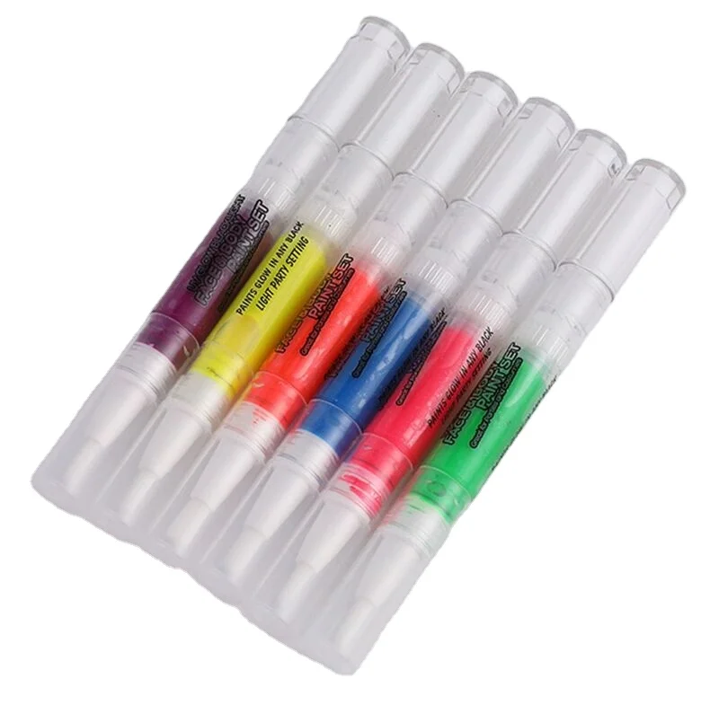 24per box Face Painting Pencils Splicing Structure Face Paint Crayon Christmas Body Painting Pen Stick For Children Party Makeup