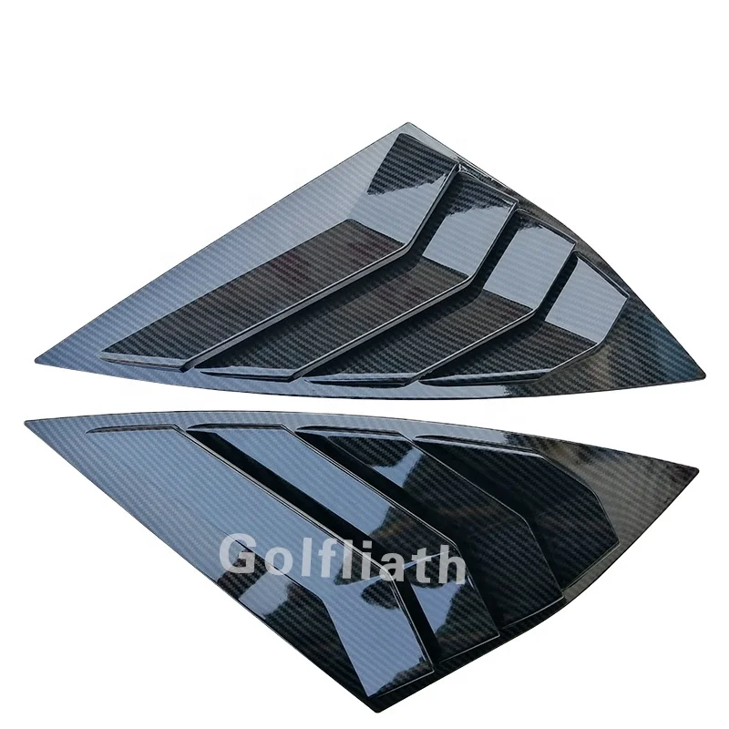 Car sticker ABS CARBON FIBER LOOK on the window for volkswagen JETTA MK6 2019