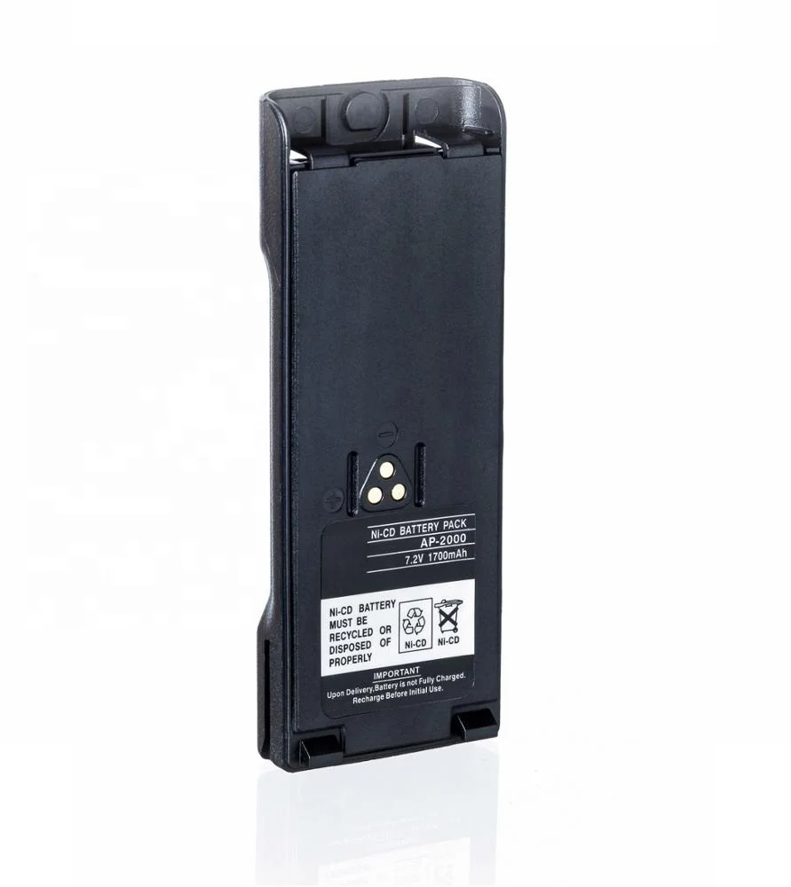 
Hot Selling Ni-CD 7.2V 1200mAh NIMH 1800mAh 2200mAh Rechargeable Battery AP-2000S AP-2000SH for Walkie Talkie Motorola HT-1000 