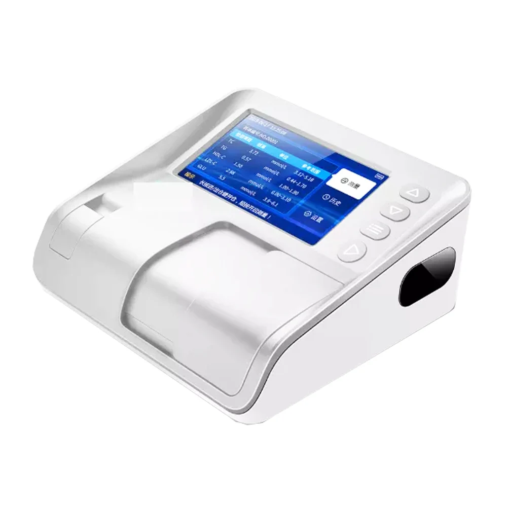 Compass 2000 Medical 4.3 Inch Touch Screen High Precision Automatic Small Blood Test Dry Biochemical Analyzer For Laboratory
