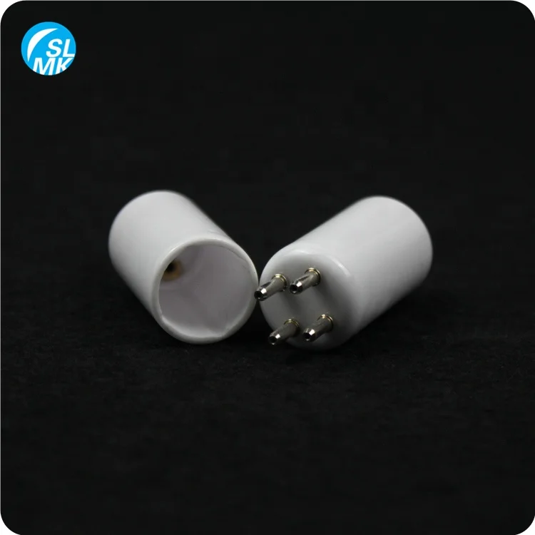 electrical ceramics UV lamp cap alumina machining parts 95