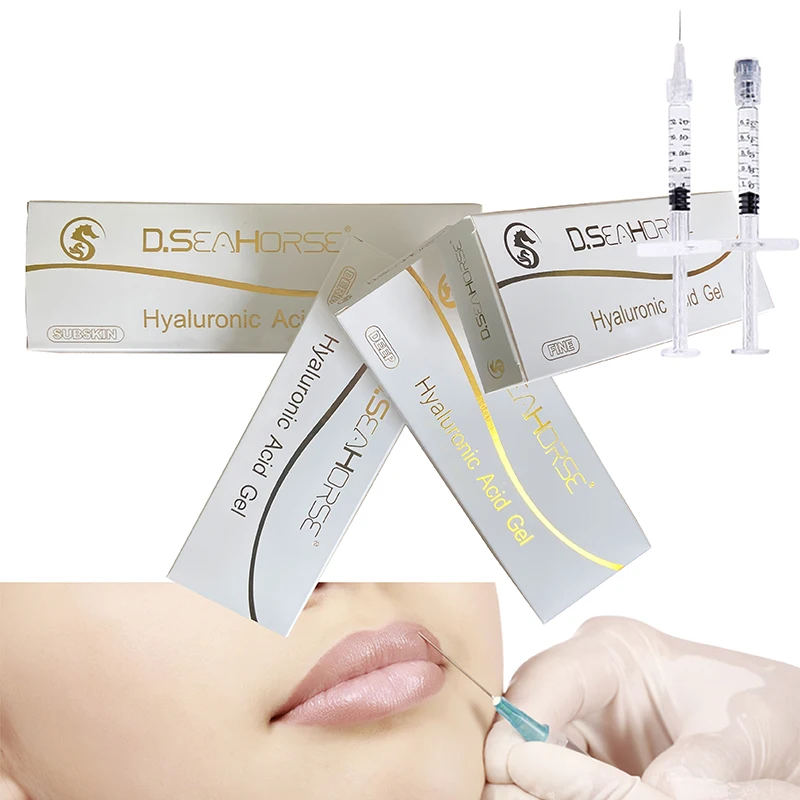anti wrinkle face filler cross linked gel injection for face skin 1ml hyaluronic acid  injectable dermal filler