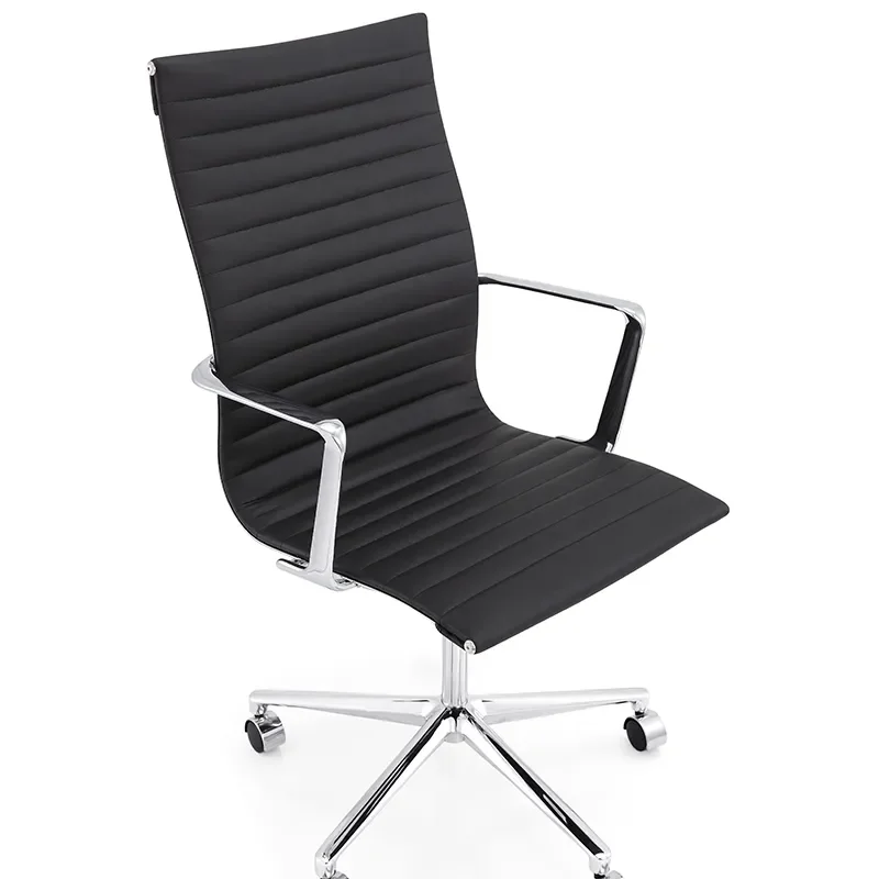 Executive Soft Pad Boss Leather Modern Swivel Economic Relaxing Home Leather Office Chair