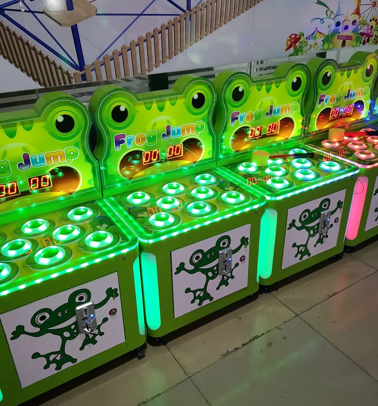 Hit frog hammer game kids hammer game kids play hammer game machine