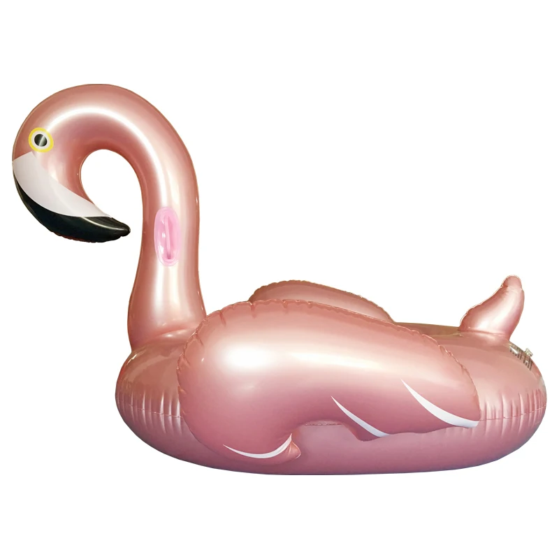 Модные фламинго, Огромный розовый Золотой надувной плавающий бассейн для веселья, водное спортивное оборудование
