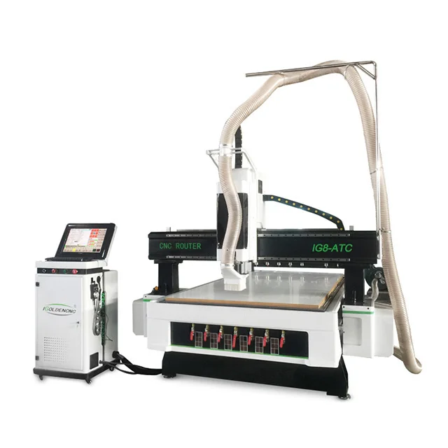  4*8ft cnc router woodworking machine 1325 atc wood carving for mdf cutting wooden furniture door