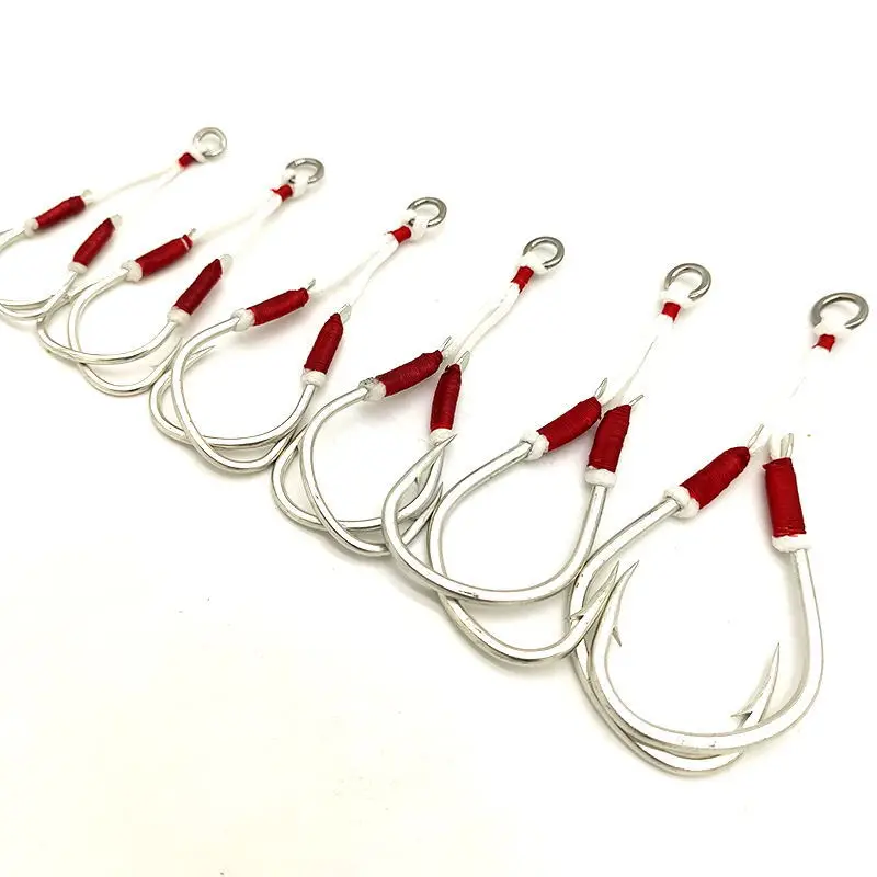 Wholesale Addictpro manual binding of high-quality slow jigging hooks imported from Japan assist hooks 1/0-5/0