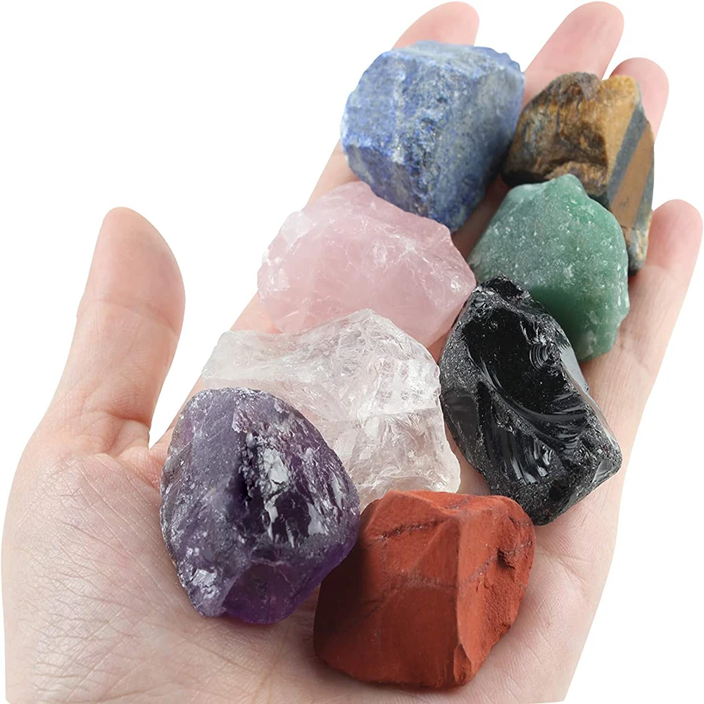 CELION Wholesale Natural Stones Bulk Crystals Healing Stones Clear Rose Quartz Crystal Raw Crystals for Scented Candles