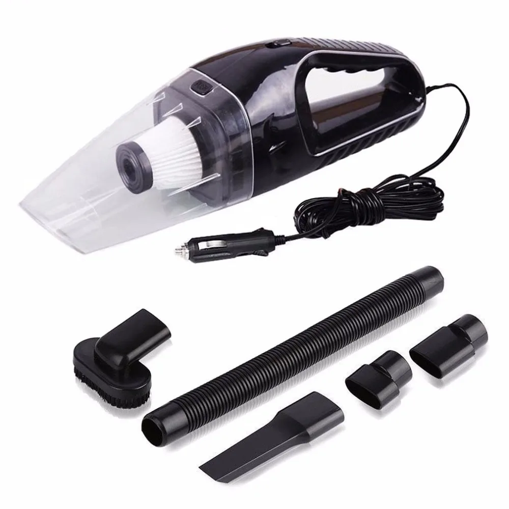 Factory Price High Power DC 12V 120w Wet Dry Dual Portable Handheld Car Cleaning Vacuum Cleaner