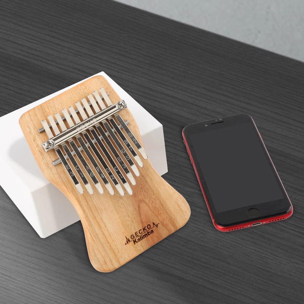 Camphor Wood Toy 10 Keys Mini kalimba thumb piano
