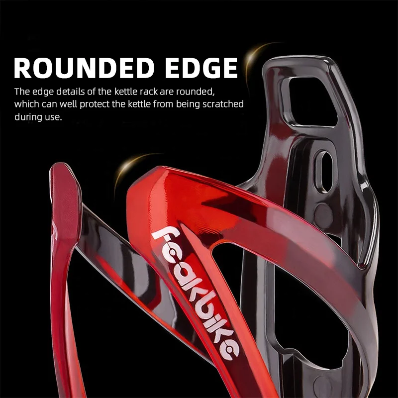 Bicycle Colorful Gradient Water Bottle Holder Bicycle Water Cup Holder Mountain Road Bike Cup Holder Outdoor Riding Equipment