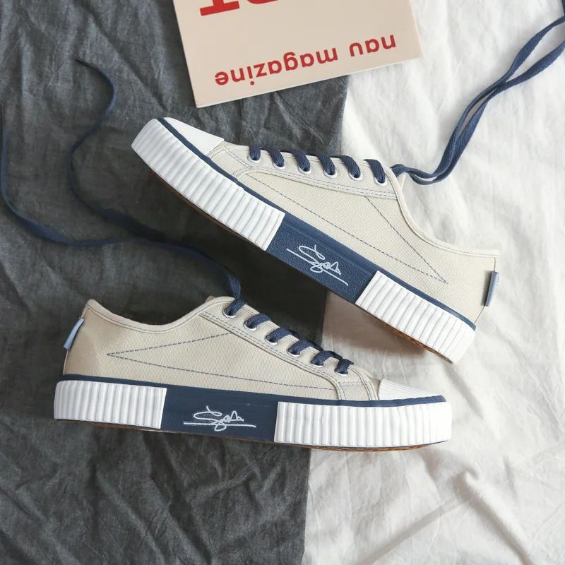 
2021 Trendy Canvas Shoes Sports Sneakers For Men 