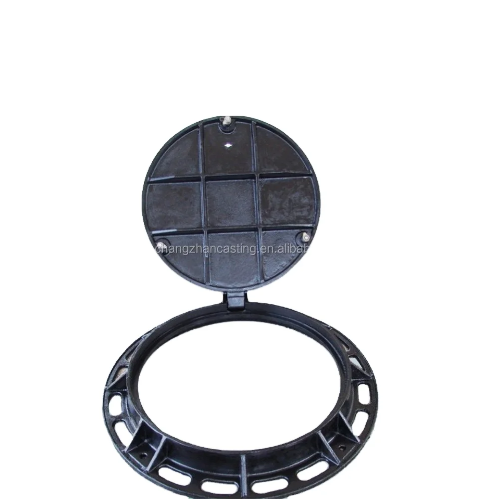 Сверхпрочные чугунные решетки EN124 E600 с рамой