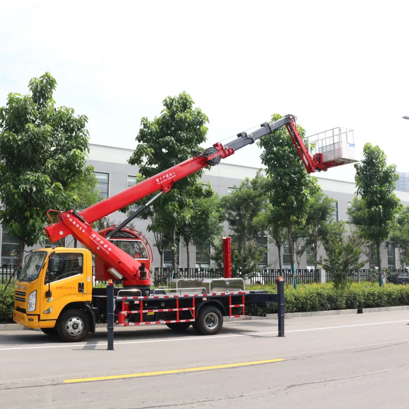 Aerial Manlift Work Platform Truck for Sale 28 Meters High-altitude Operation Working Truck