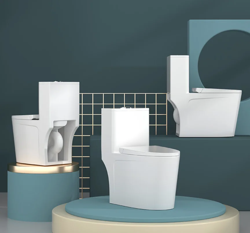 Wholesale toilet bathroom decoration  bowl water saving closet wc toilet Toilet 300mm wc s-trap