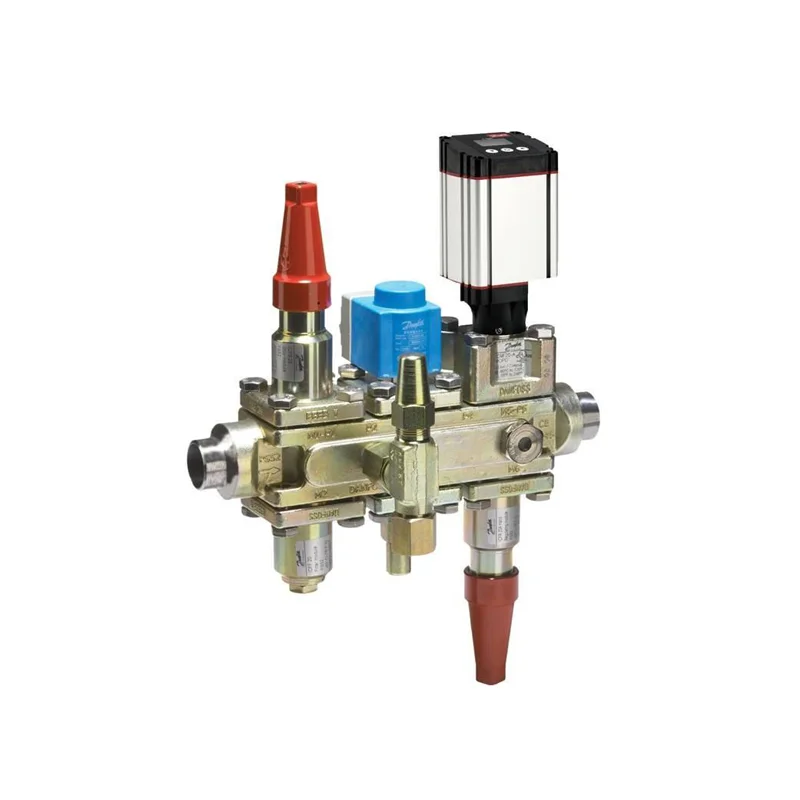 Ammonia refrigeration stop / expansion / safety valves