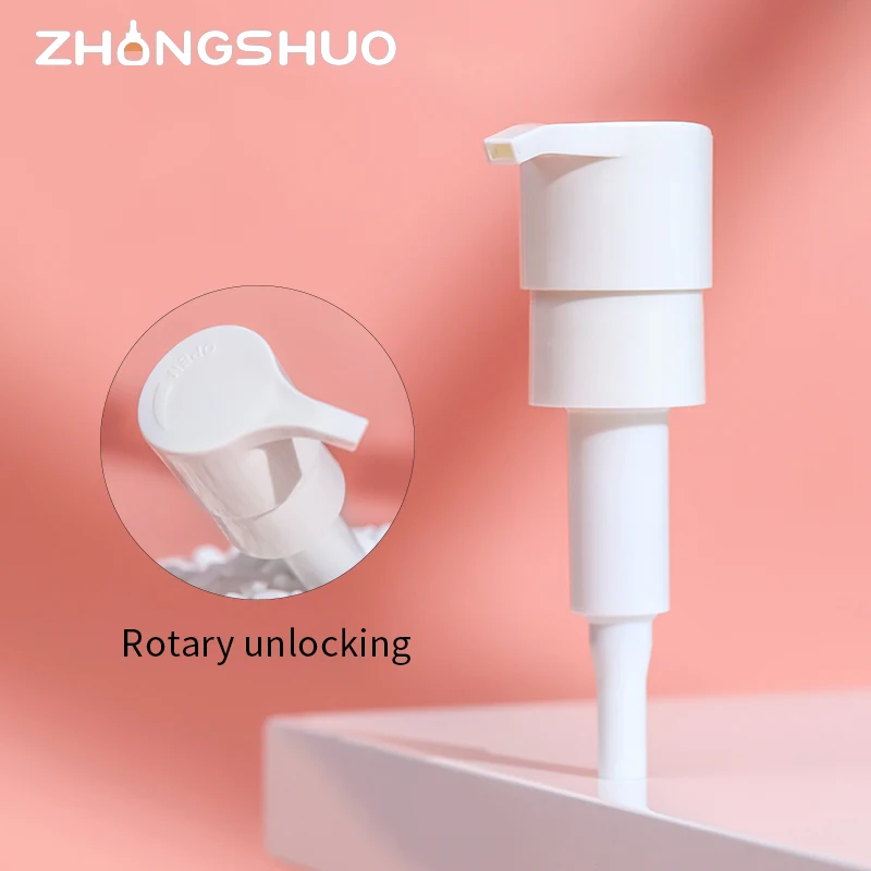 luxury custom makeup bottles cosmetic plastic makeup remover oil bottle 300/500 ml with different pump for face skincare packing