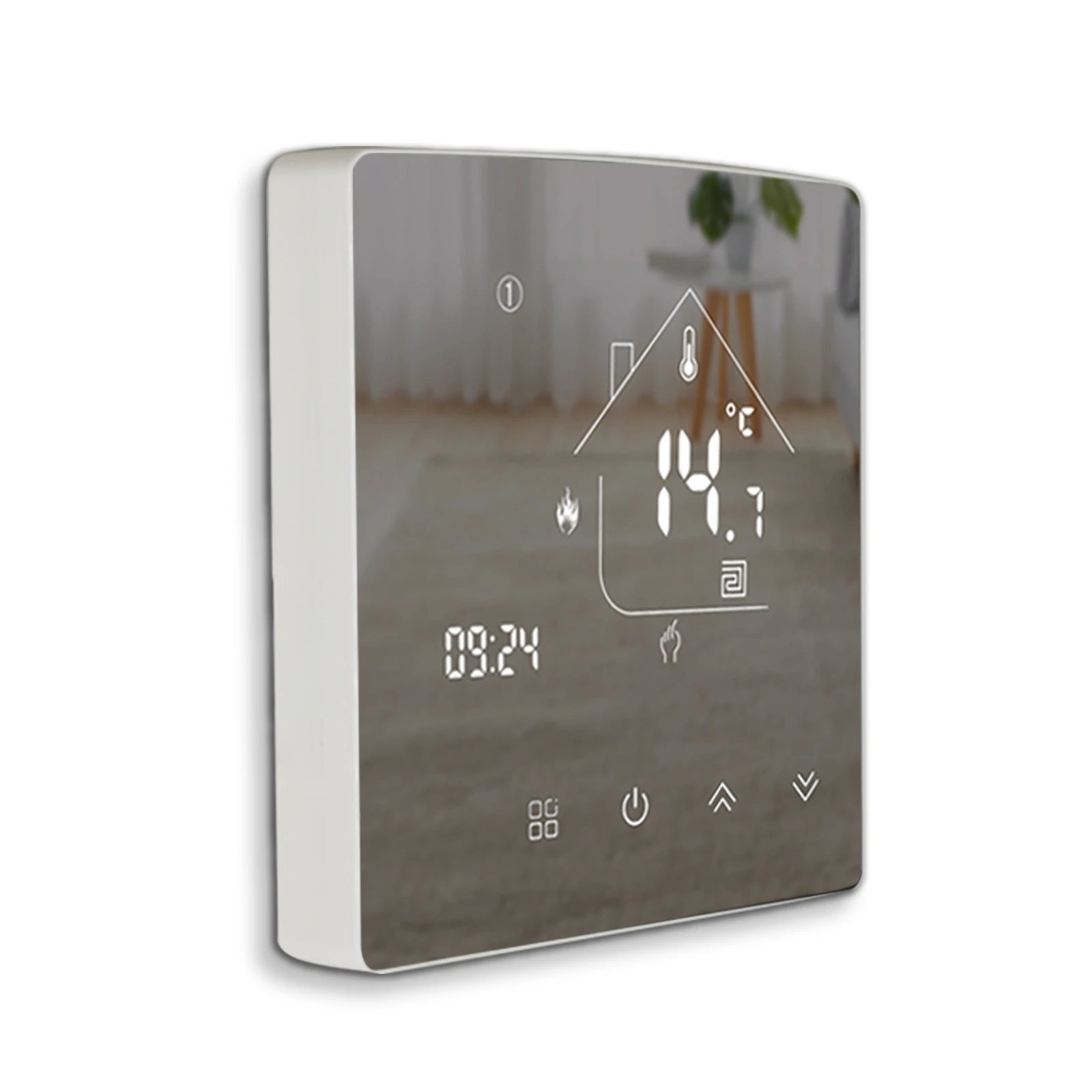 Smart Tuya WiFi Electric 16A Floor Heating Thermostat Temperature Controller with External Sensor Probe