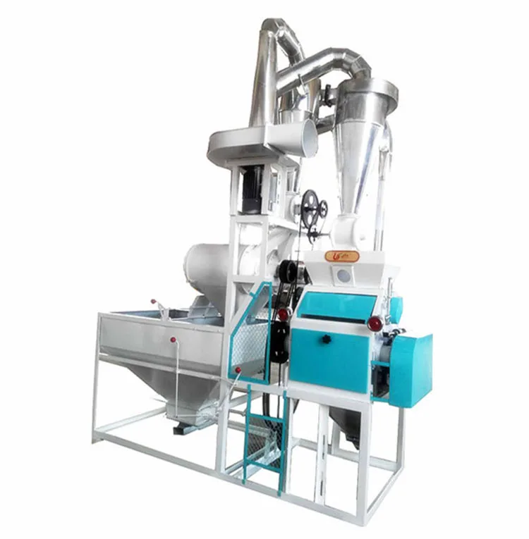 Automatic Mini Wheat Flour Mills Machinery Mini Roller 5 Ton Per Day Flour Mill Plant
