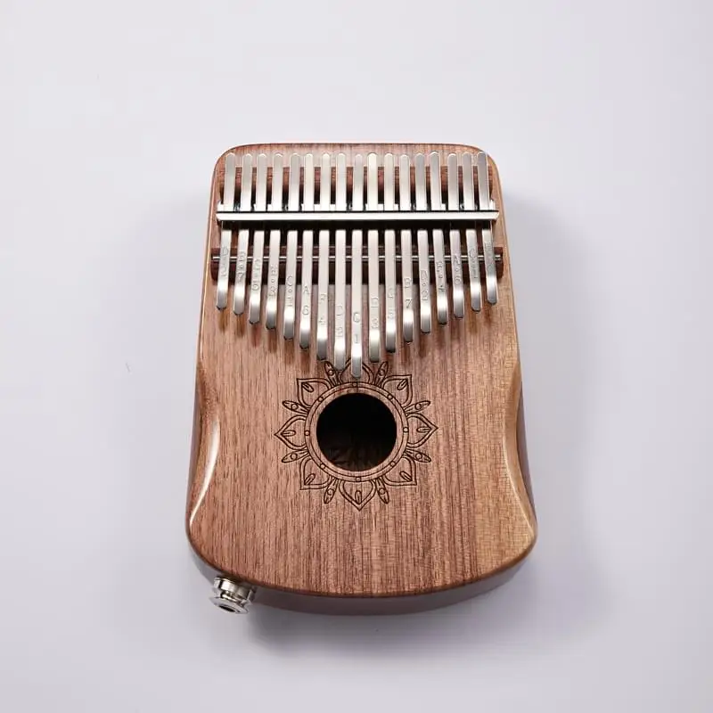 newest high quality C Major U shape electrical kalimba stuff 17keys instrument