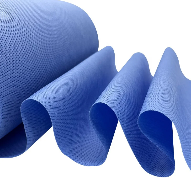 Sms/Smms Spunbond Hydrophobic Nonwoven 40gsm 45gsm Waterproof Polypropylene Pp Non woven for Disposable Surgical Gown Scrub Suit