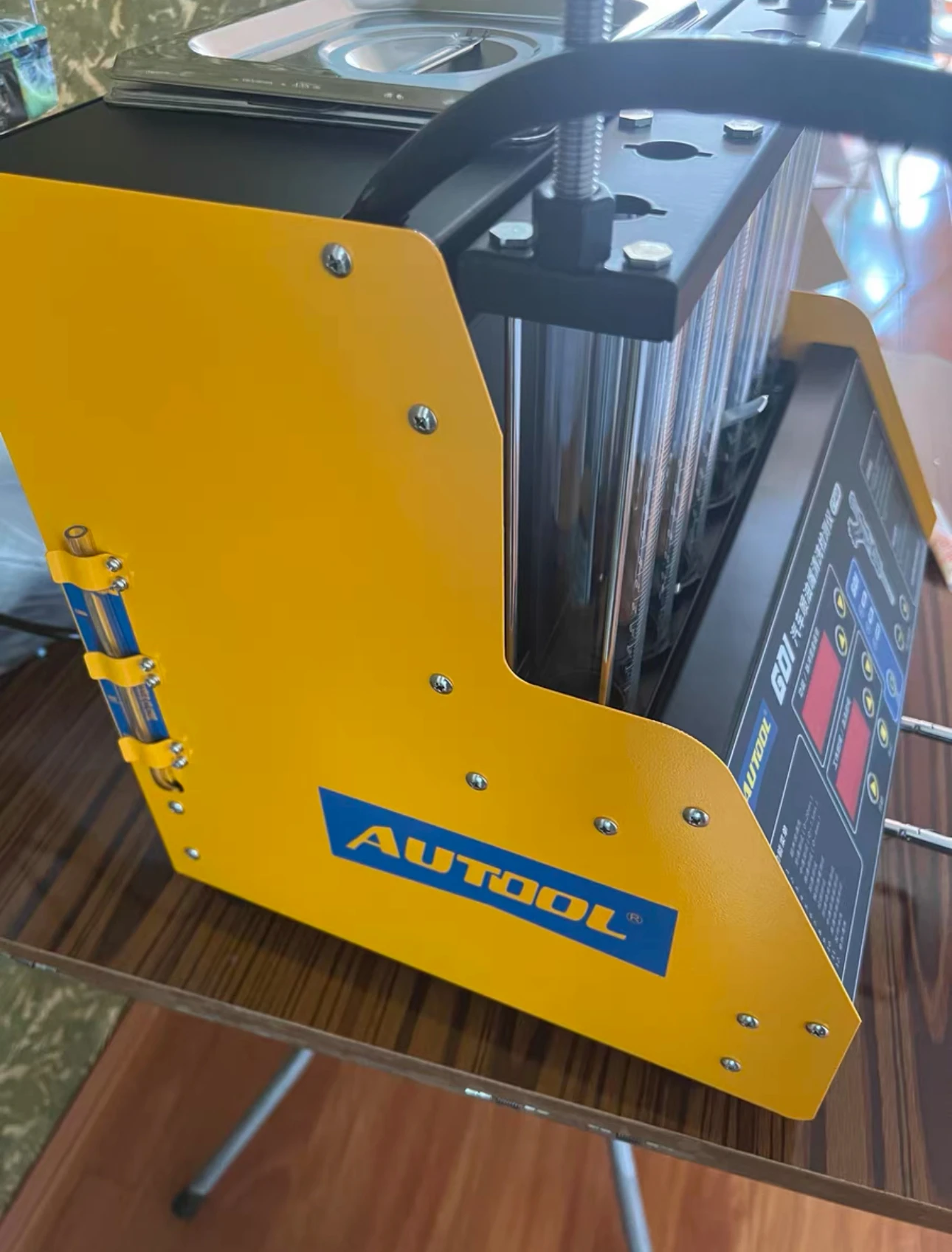 AUTOOL CT400 GDI 6-цилиндровый ультразвуковой инжектор топлива очиститель и тестер ЖК-экран спрей в заказе обновленный тестирование