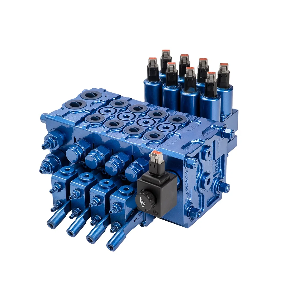 Proportional Hydraulic Control Valve Electric Operate Directional Control Valve Hydraulic