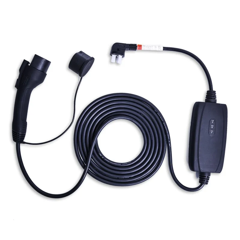 European High Quality 16A 3.5 KW ac portable charger cable Type 2 ev fast charging station