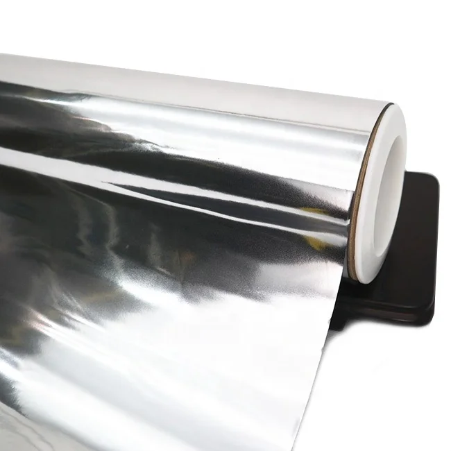 China High Quality Aluminum Films Polyester PET Material Film Metalized Laminated PLA Film