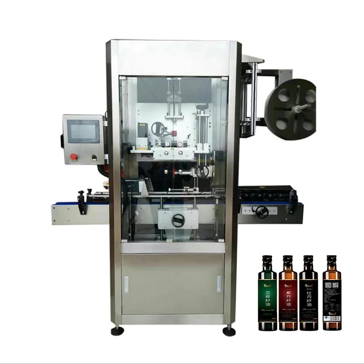Low price horizontal bottle sleeve label machine bottle labelling machine for round square  bottle