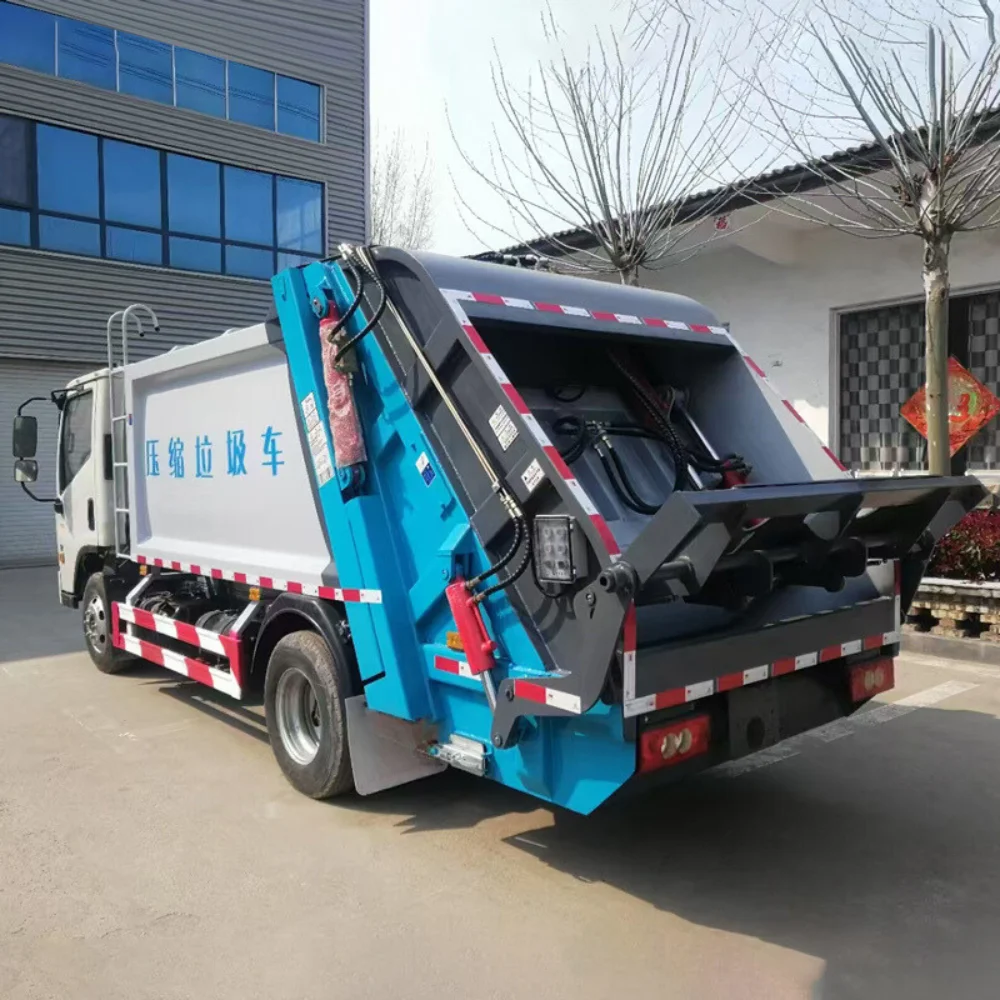 Cheap Garbage Compactor Truck Fully Automatic Compressed Garbage Truck Body Waste Refuse Collection Compression Garbage Truck