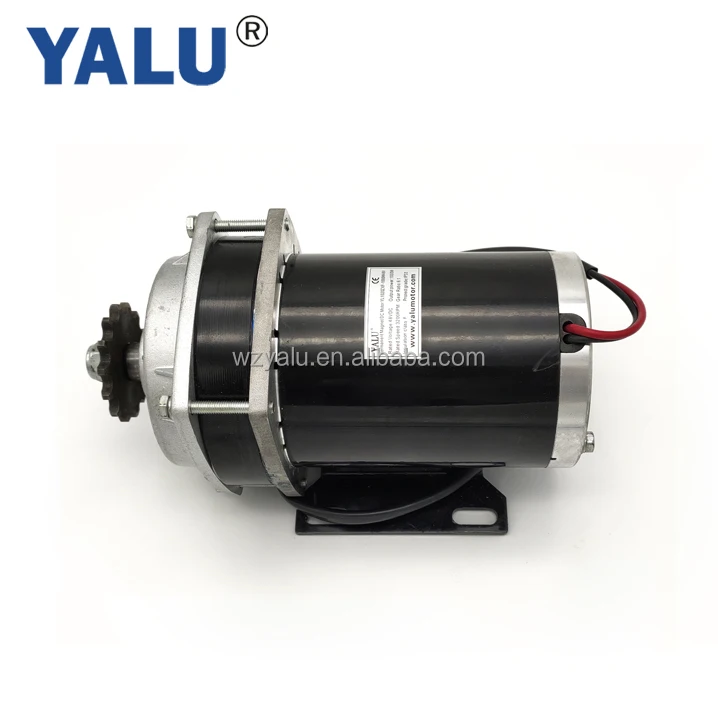 YL1020ZX  1000W 48V Electric Ebike Scooter YL1020ZXF Power Wheels Cars Geared DC Motor for three wheel E tricycle motorcycle