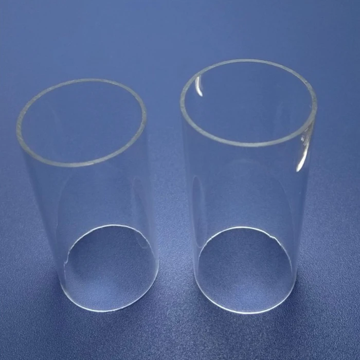 2 Inch PVC Round Tube with End Cap for Food Storage PMMA Acrylic Pipe for Promotion Gift