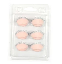 3 pairs/set Replacement Eyelid For Mannequin head, Interchangeable Eyelid With lashes