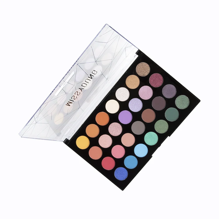 Chinese manufacturer highly pigmented private brown eyeshadow palette