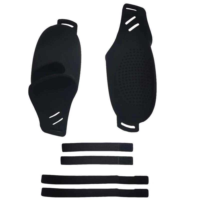New Arrival Silicone Protective Skin Pits Tension Black Pair for Oculus Quest 2 Touch Controller Grips Cover Accessories