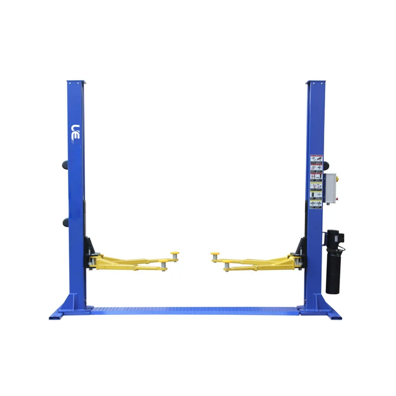 
UE-240CE 2 Post Car Lift hydraulic car lift for service station ce used 2 post base plate car lift for sale 