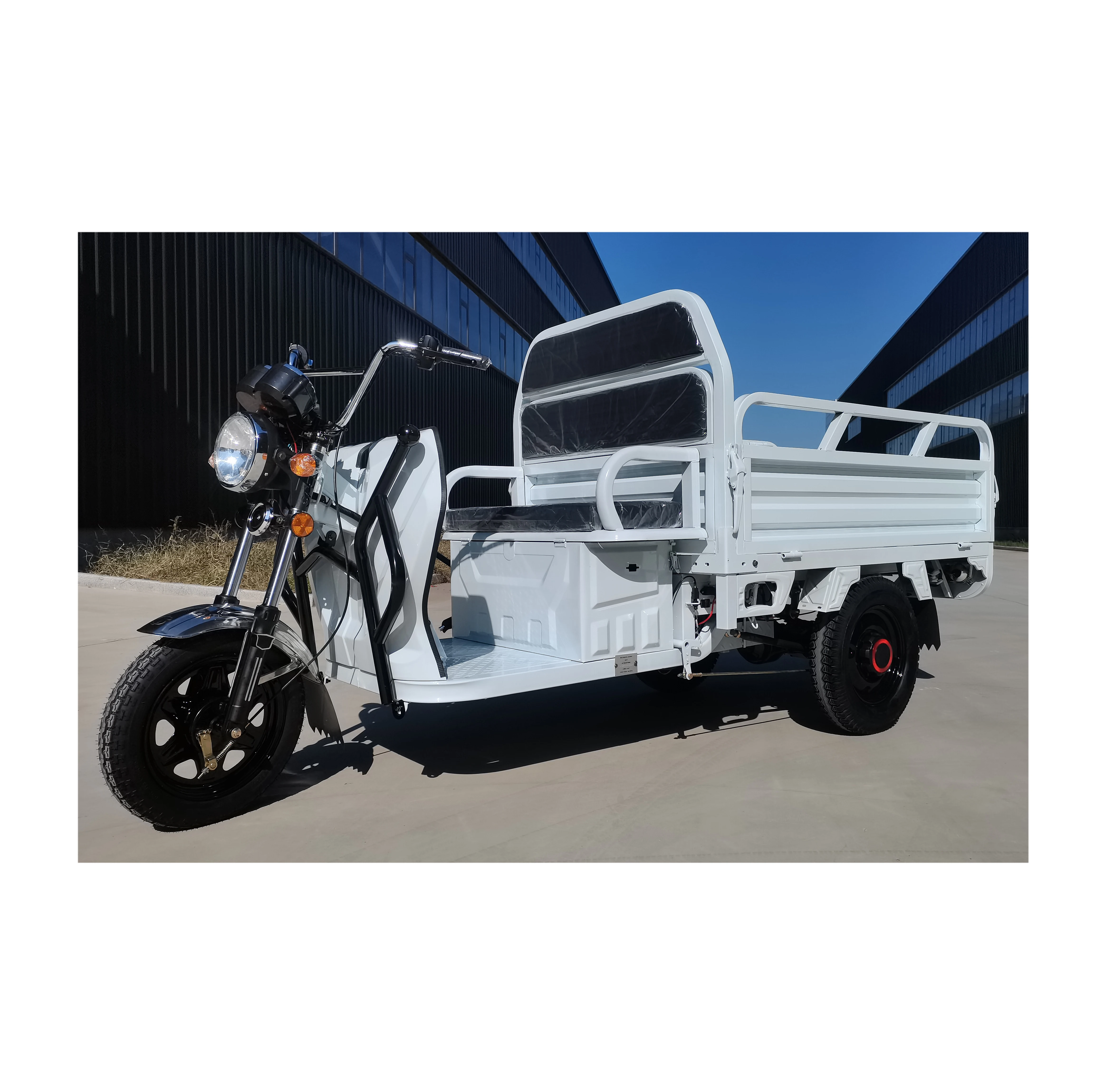 Сертификация EEC COC L2e, новый Электрический трехколесный велосипед для грузового свинцово-кислотного аккумулятора