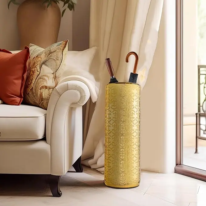 hining Luxury Style Ceramic Umbrella Holder Umbrella Stand XL Vase for Storage Canes Walking Sticks Golf Umbrella