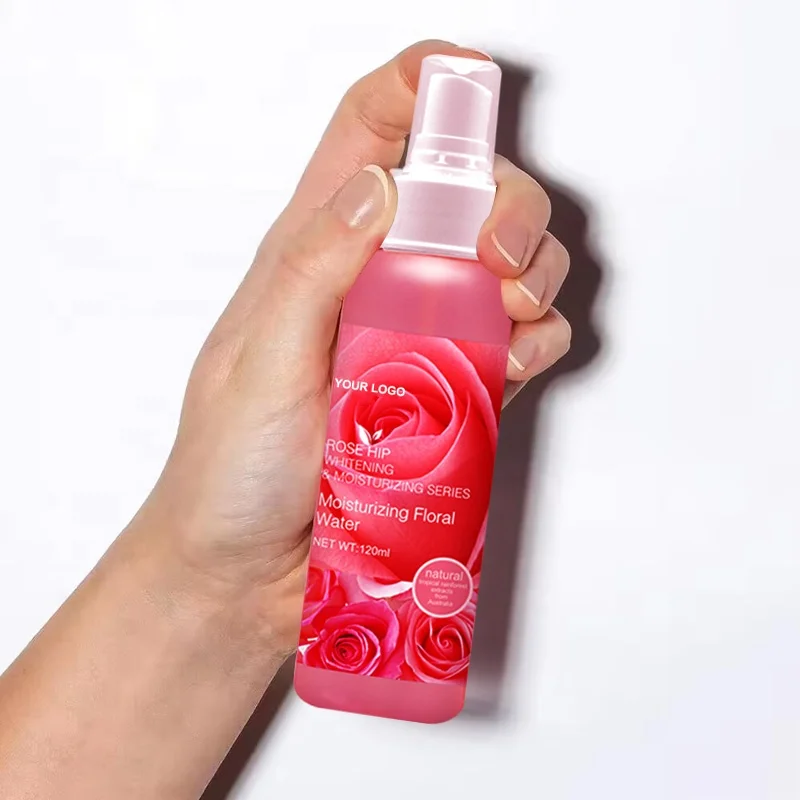 organic soothing face moisturizer spray 100% pure rose floral water toner rose water for skin