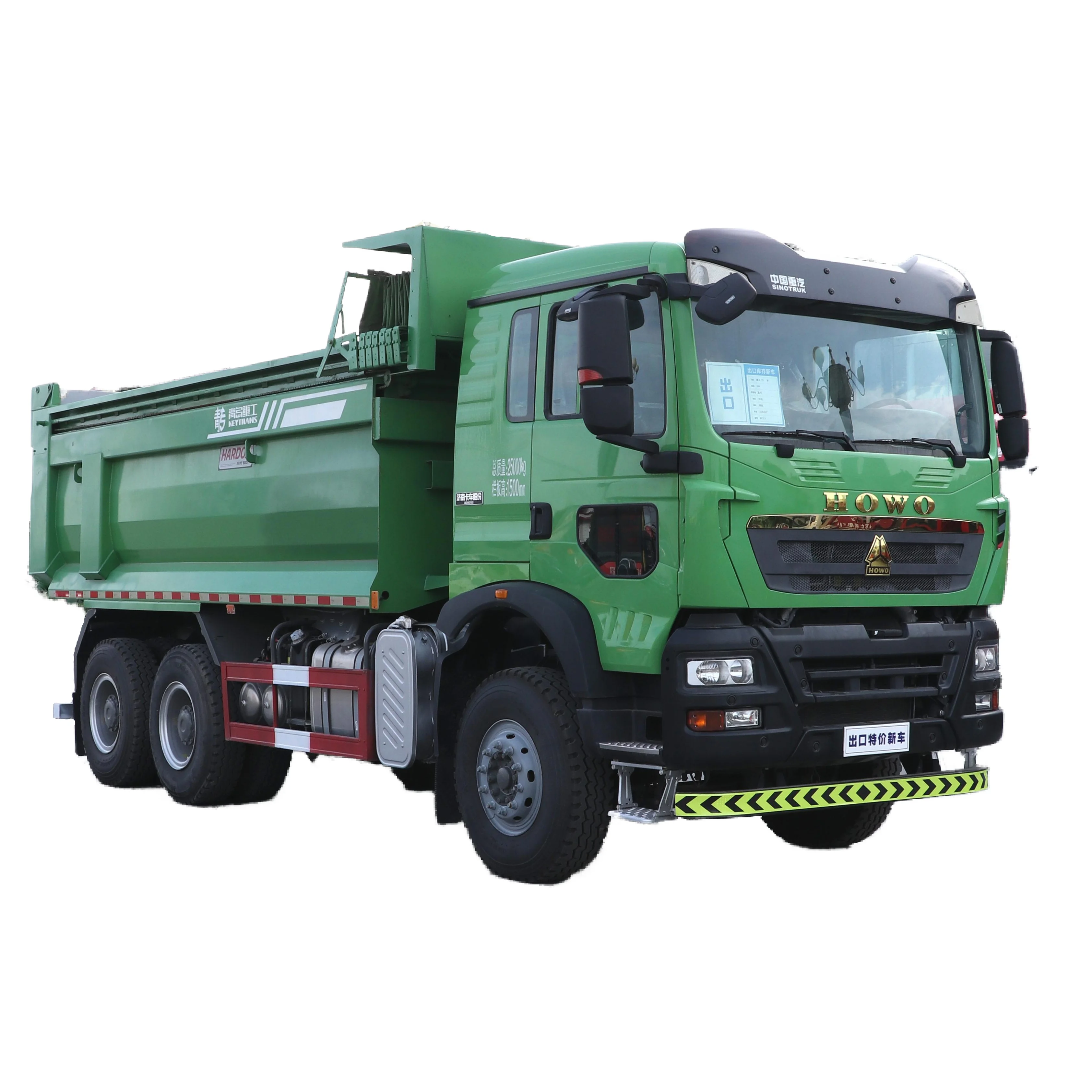 SITRAK HOWO 460HP Diesel Manual Transmission Dump Truck New Heavy Truck Left Hand Steering Weichai 6x4 Drive Wheel Euro 6