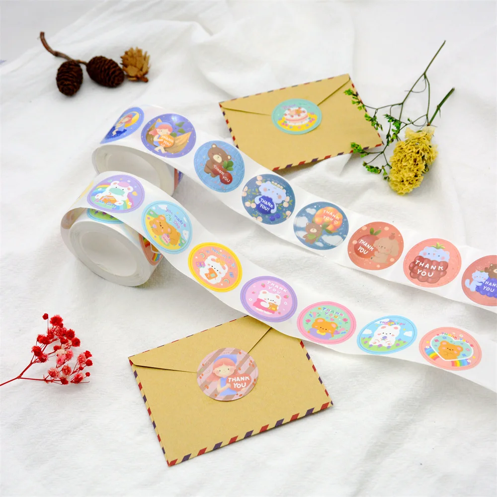 Korean/Japanese Kiss Cut Washi Sticker Roll Sticker Masking Tape