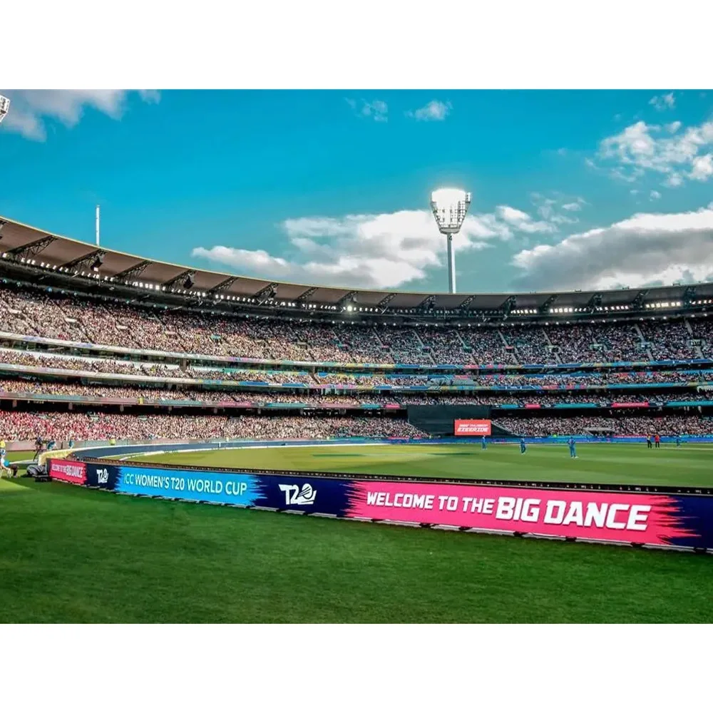 P10 Outdoor High Brightness Stadium Led Display Football Pitch Led Screen Soccer Basketball Filed Led Video Wall