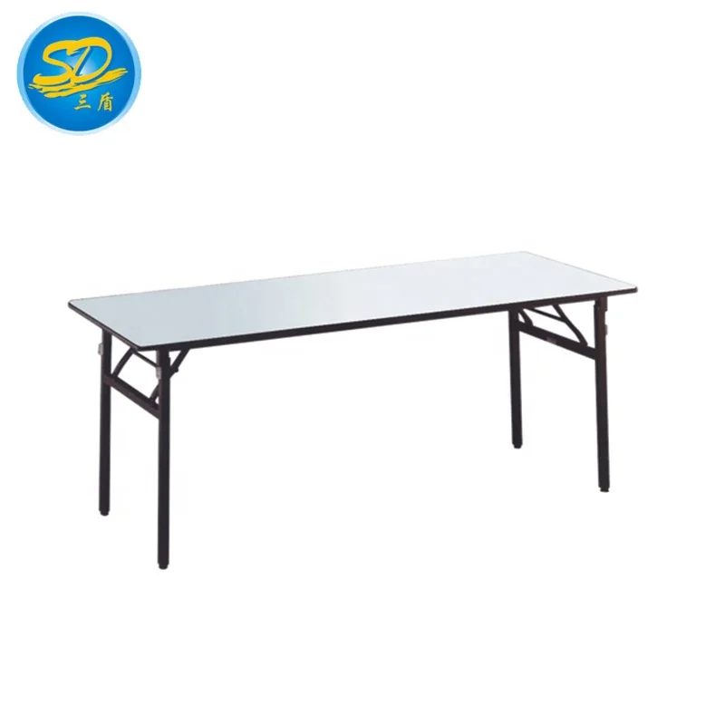 Restaurant Dinning Room Banquet  Wooden Top Folding Square  Table
