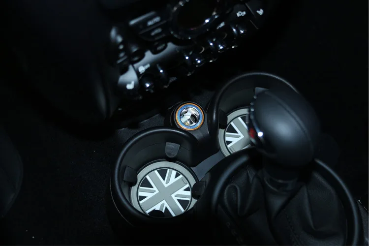 Wholesale price car style 6.5cm 7.2cm 7.7cm MINI portavasos silica gel  mat pad coasters  for car cup holders