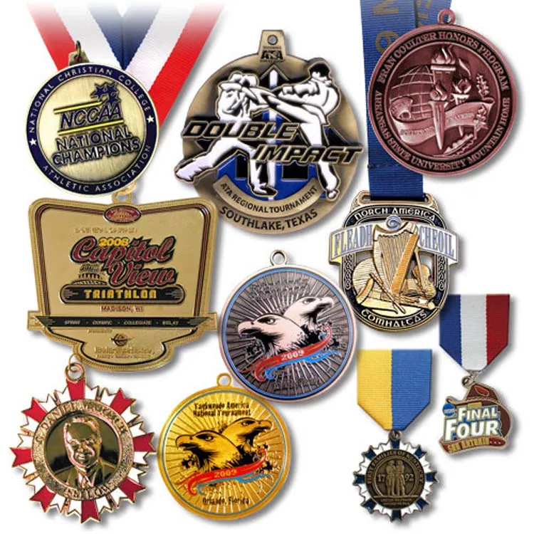 custom antique nickel gold  sports award winner medal winning medal metal honor medal