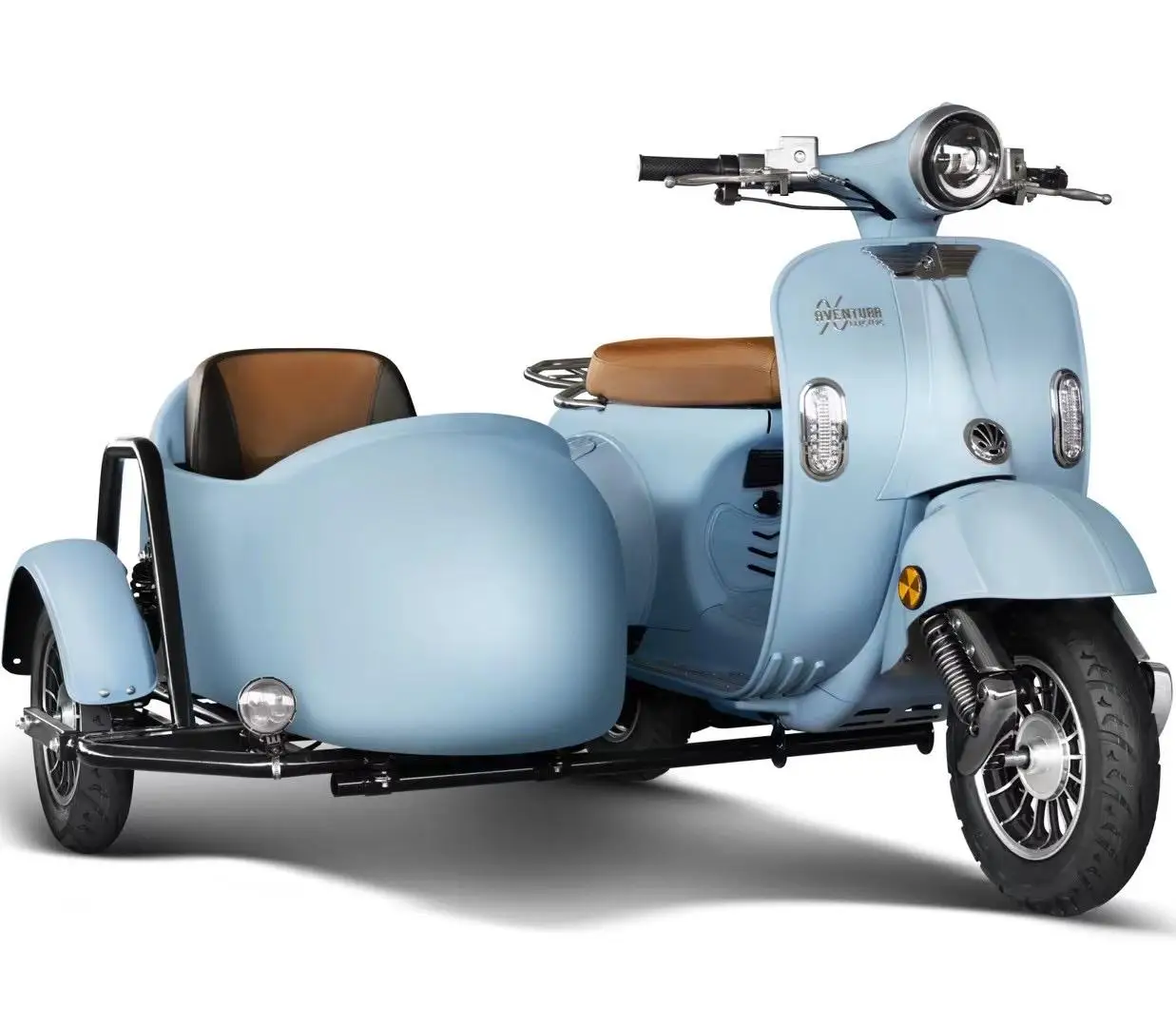 USA Warehouse motorcycle sidecar side three wheeled motorcycle three-wheel motor sidercar side bucket motor sidercar chopper